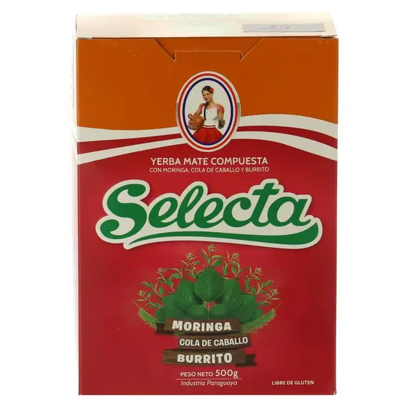 Йерба мате Selecta Compuesta Moringa cola de Caballo y Burrito  500 г оптом в BestTea, фото , изображение 2