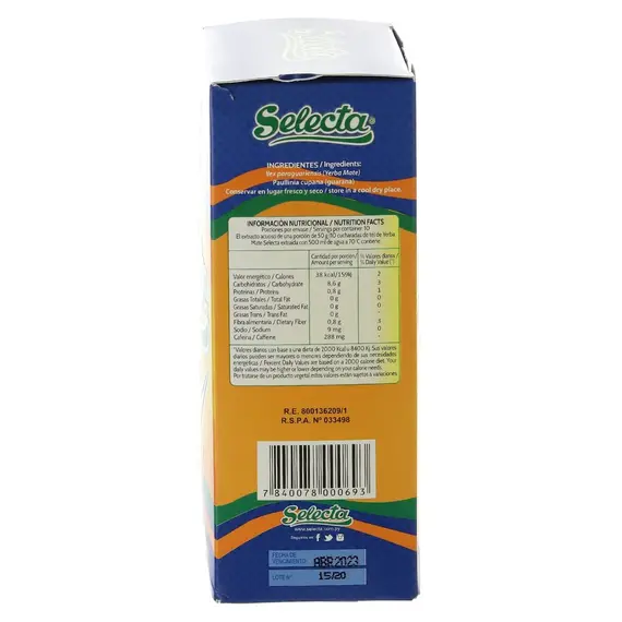 Йерба мате Selecta Energy with Guarana 500 г оптом в BestTea, фото , изображение 3