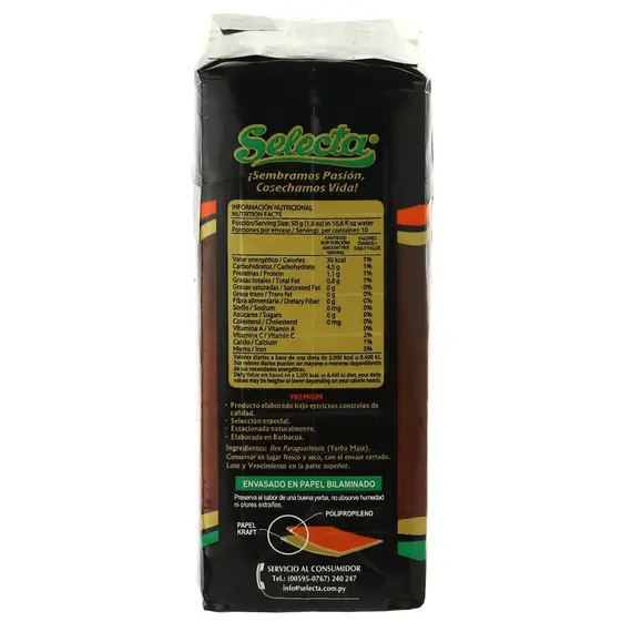 Йерба мате Selecta Premium  500 г оптом в BestTea, фото , изображение 3