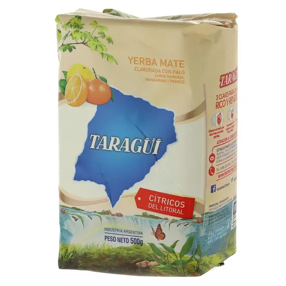 Йерба мате Taragui Citricos del Litoral 500 г оптом в BestTea, фото 