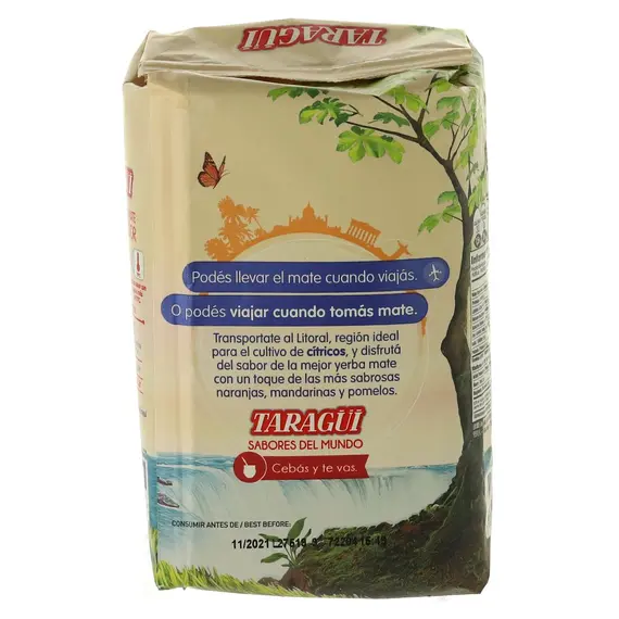 Йерба мате Taragui Citricos del Litoral 500 г оптом в BestTea, фото , изображение 5