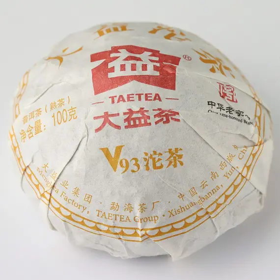 Чай пуэр TAETEA То Ча V93/1, Шу оптом в BestTea, фото , изображение 2