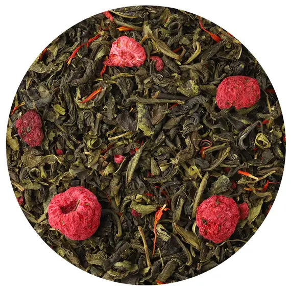 Чай зеленый Малиновый Рай, ароматизированный в чайном магазине BestTea, фото 