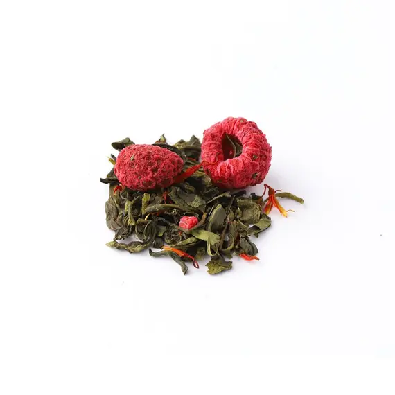 Чай зеленый Малиновый Рай, ароматизированный в чайном магазине BestTea, фото , изображение 11