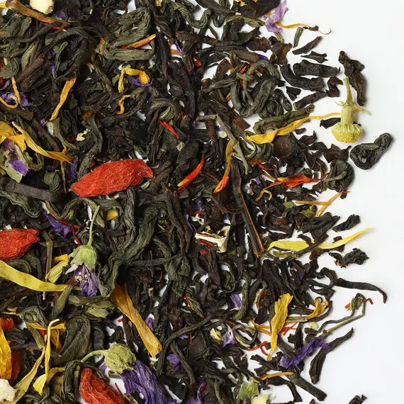 Чай черный-зеленый Молодости и красоты Премиум в чайном магазине BestTea, фото , изображение 2