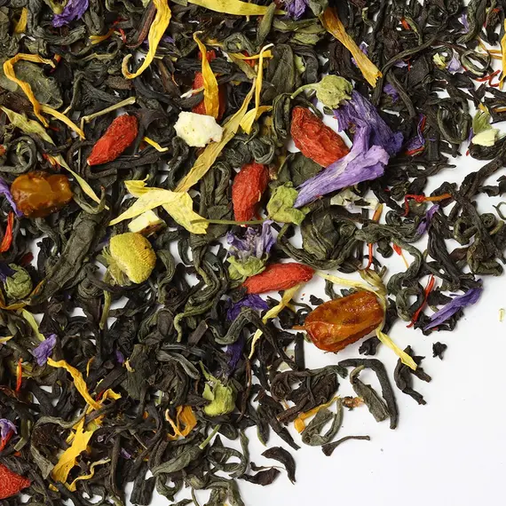 Чай черный-зеленый Молодости и красоты Премиум в чайном магазине BestTea, фото , изображение 3