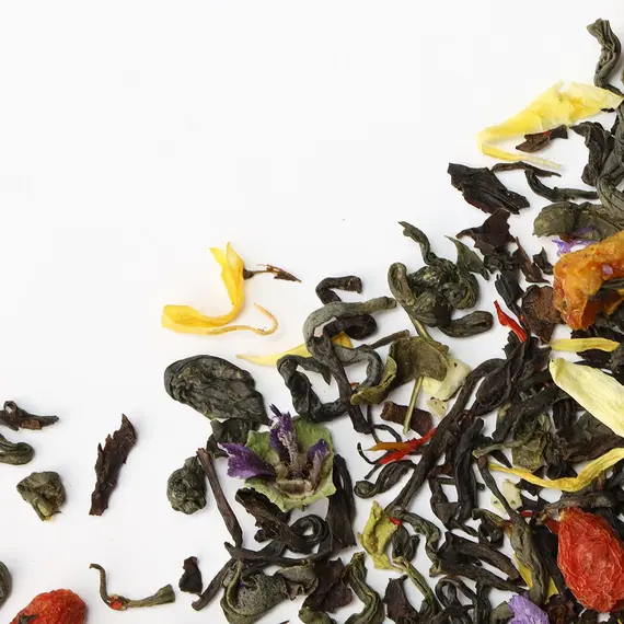 Чай черный-зеленый Молодости и красоты Премиум в чайном магазине BestTea, фото , изображение 4
