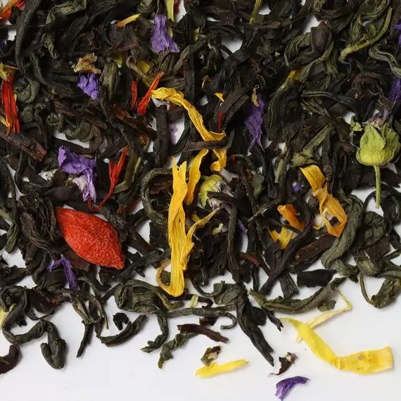 Чай черный-зеленый Молодости и красоты Премиум в чайном магазине BestTea, фото , изображение 5