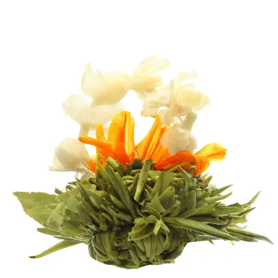 Чай связанный Бай Хуа Сян Цзы (Лунный сад жасминовый) оптом в BestTea, фото , изображение 2