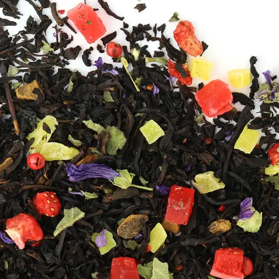 Чай черный Клубника с корицей оптом в BestTea, фото , изображение 3