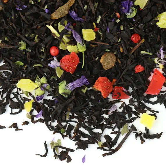 Чай черный Клубника с корицей оптом в BestTea, фото , изображение 4