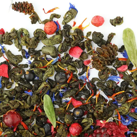 Чай зеленый Таежный Сбор Премиум (на ганпаудере) оптом в BestTea, фото , изображение 3