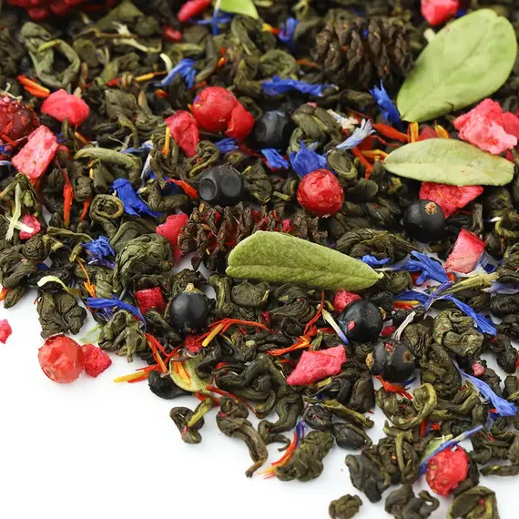 Чай зеленый Таежный Сбор Премиум (на ганпаудере) оптом в BestTea, фото , изображение 8