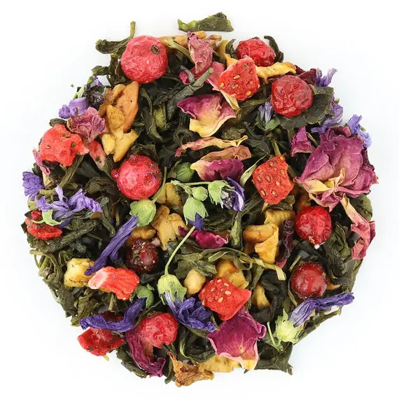 Чай зеленый Феерия Вкуса, ароматизированный в чайном магазине BestTea, фото , изображение 7