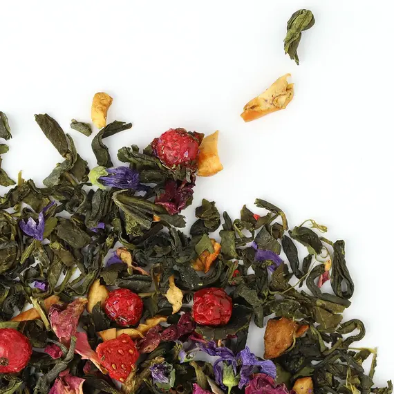 Чай зеленый Феерия Вкуса, ароматизированный в чайном магазине BestTea, фото , изображение 3