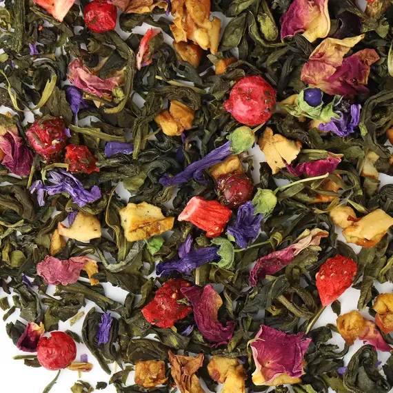 Чай зеленый Феерия Вкуса, ароматизированный в чайном магазине BestTea, фото , изображение 4