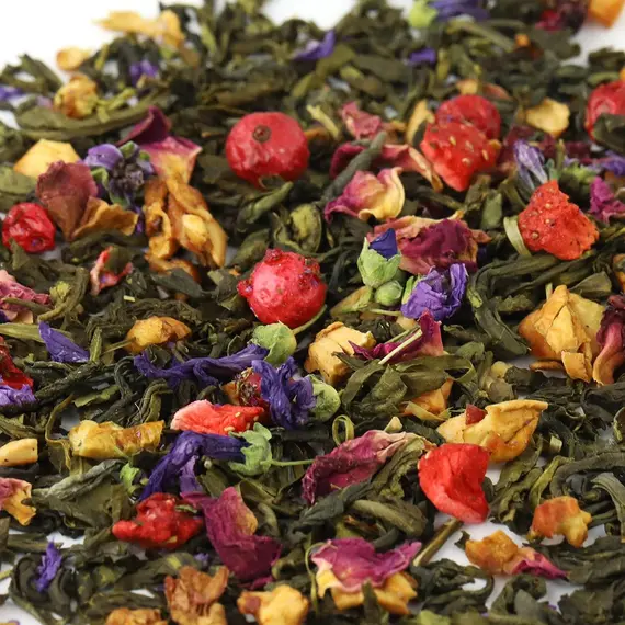 Чай зеленый Феерия Вкуса, ароматизированный в чайном магазине BestTea, фото , изображение 5