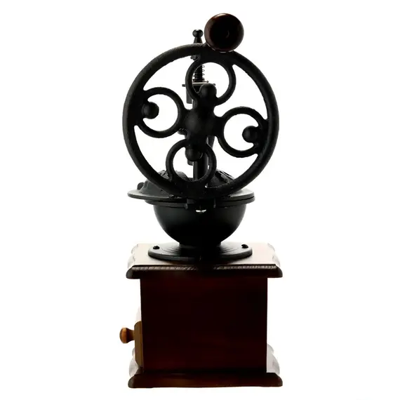 Кофемолка ручная с колесом оптом в BestTea, фото , изображение 3