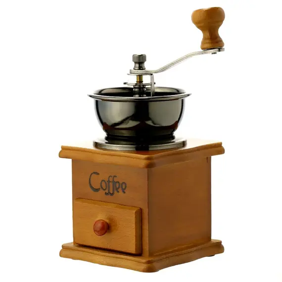 Кофемолка четырехгранная ручная с керамическими жерновами оптом в BestTea, фото 