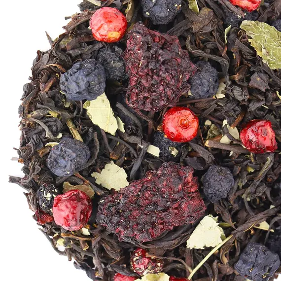 Чай черный Итальянская черничка в чайном магазине BestTea, фото , изображение 2