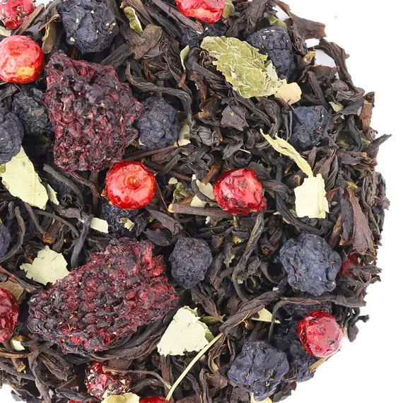 Чай черный Итальянская черничка в чайном магазине BestTea, фото , изображение 3