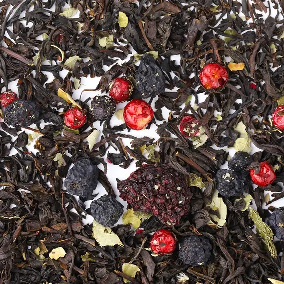 Чай черный Итальянская черничка в чайном магазине BestTea, фото , изображение 5