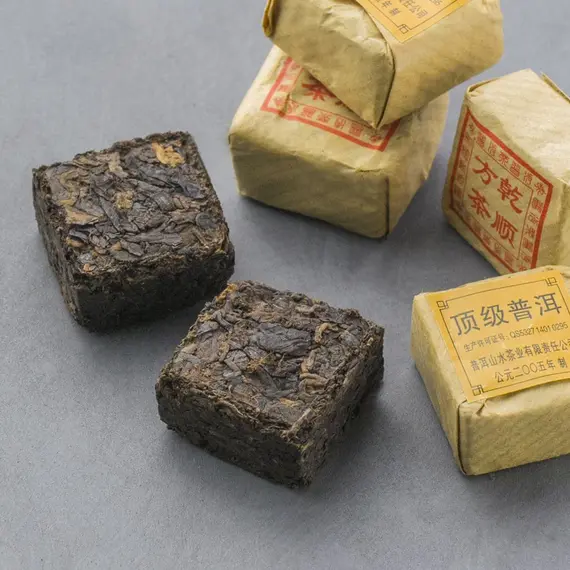 Чай пуэр То Ча Квадратик, Шу 8 г в чайном магазине BestTea, фото , изображение 6
