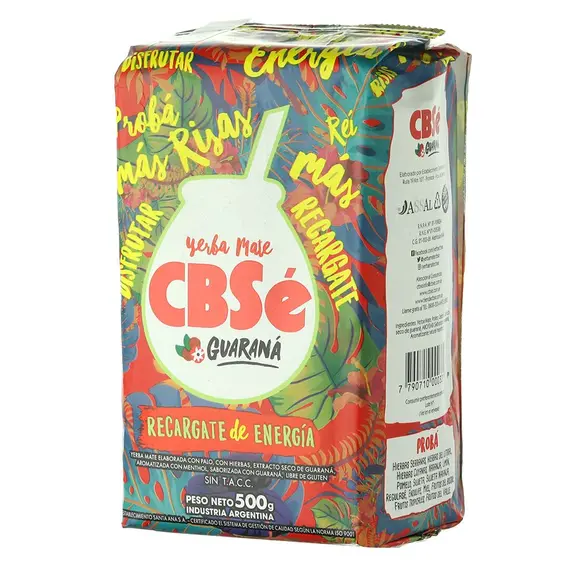 Йерба Мате CBSe Energia Guarana 500 г оптом в BestTea, фото 
