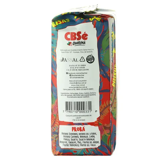 Йерба Мате CBSe Energia Guarana 500 г оптом в BestTea, фото , изображение 2