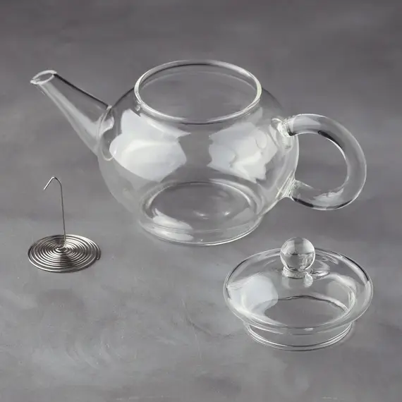 Чайник стеклянный Пион 250 мл, Объем мл: 250 оптом в BestTea, фото , изображение 3