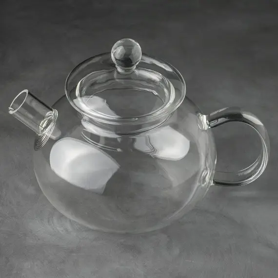 Чайник стеклянный Фиалка 600 мл, Объем мл: 600 оптом в BestTea, фото , изображение 2