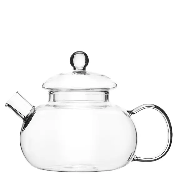 Чайник стеклянный Фиалка 600 мл, Объем мл: 600 оптом в BestTea, фото 