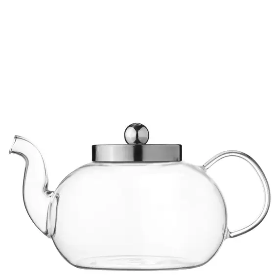 Чайник стеклянный Вишня 1000 мл, Объем мл: 1000 оптом в BestTea, фото 