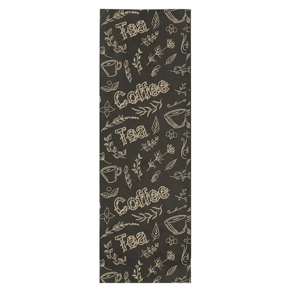 Пакет для чая двухслойный Coffe&Tea Черный, 100 г, 205*70*40 мм, Цвет: Черный оптом в BestTea, фото 