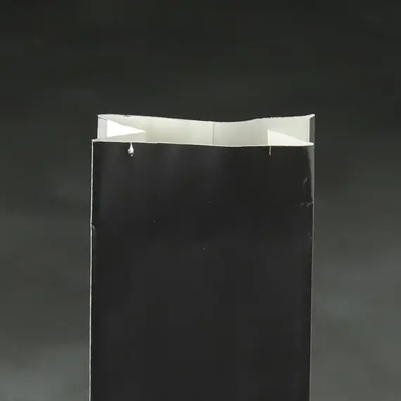 Пакет для чая трехслойный, черный/серебро матовый, 50 г, 170*50*30 мм, Цвет: Черный оптом в BestTea, фото , изображение 5