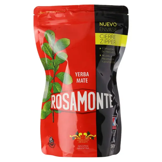 Йерба мате Rosamonte Traditional Zipper 500 г, Вес г: 500 оптом в BestTea, фото 