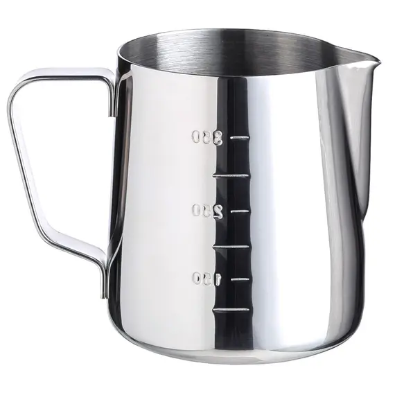 Питчер (Молочник) из нержавеющей стали 350 мл в чайном магазине BestTea, фото , изображение 5