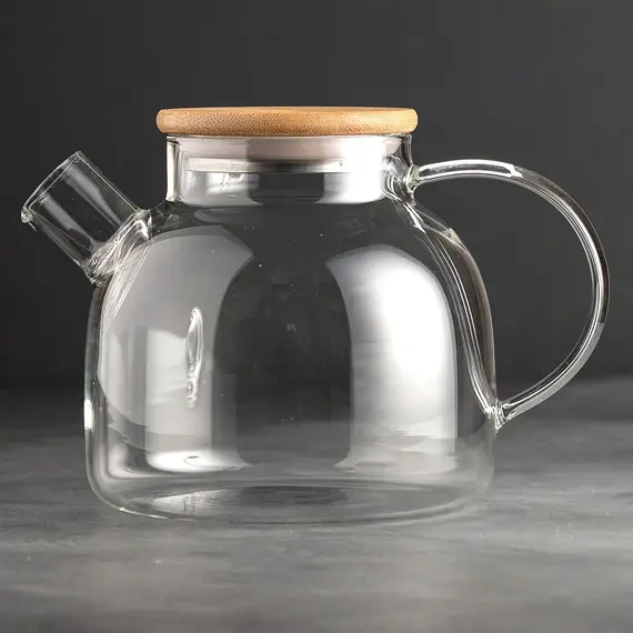 Чайник стеклянный Гранат, 1200 мл, Объем мл: 1200 оптом в BestTea, фото , изображение 2