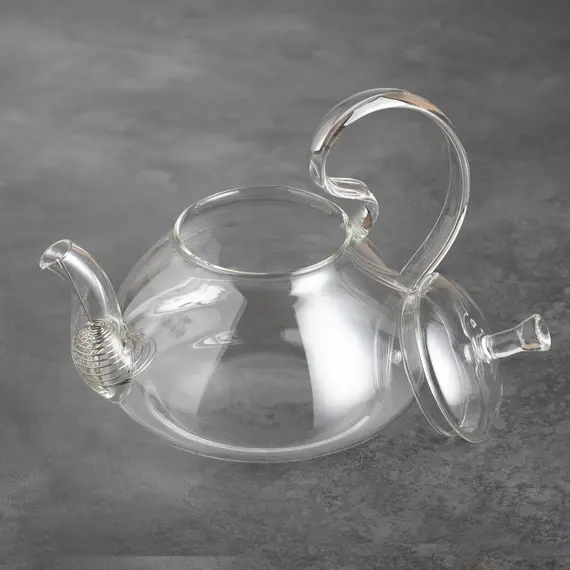 Чайник стеклянный Ландыш 1200 мл, Объем мл: 1200 оптом в BestTea, фото , изображение 3