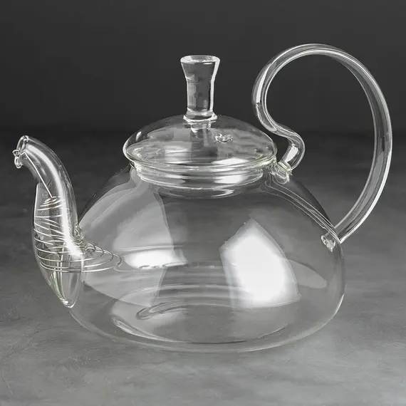 Чайник стеклянный Ландыш 750 мл, Объем мл: 750 оптом в BestTea, фото , изображение 3