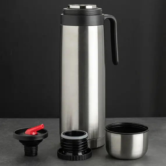 Термос для Мате, с ручкой 1л в чайном магазине BestTea, фото , изображение 5