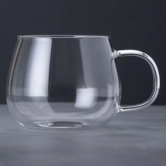 Кружка стеклянная, 400 мл оптом в BestTea, фото , изображение 3