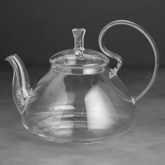 Чайник стеклянный Ландыш 1200 мл, Объем мл: 1200 оптом в BestTea, фото , изображение 4