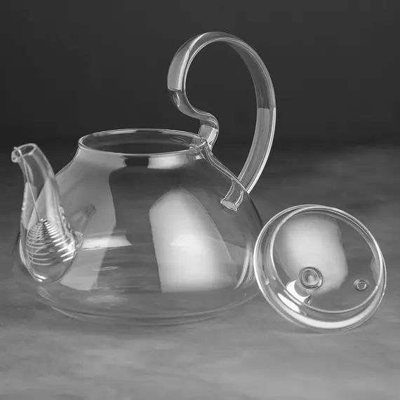 Чайник стеклянный Ландыш 1200 мл, Объем мл: 1200 оптом в BestTea, фото , изображение 5