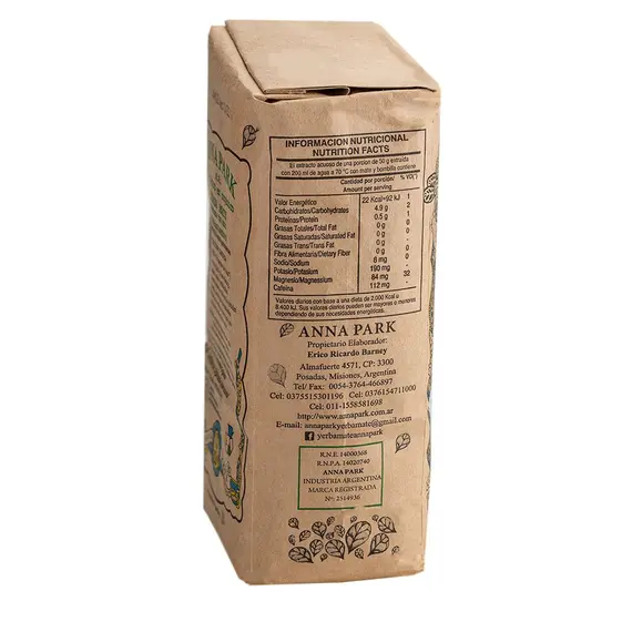 Йерба Мате Anna Park Organic 500г оптом в BestTea, фото , изображение 4