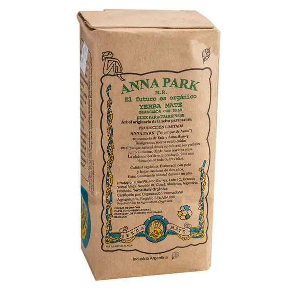 Йерба Мате Anna Park Organic 500г оптом в BestTea, фото , изображение 2