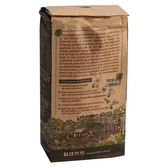 Йерба Мате Isondu Barbacua 500г оптом в BestTea, фото , изображение 2