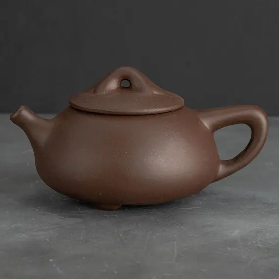 Чайник глиняный темно-коричневый 170 мл оптом в BestTea, фото , изображение 2