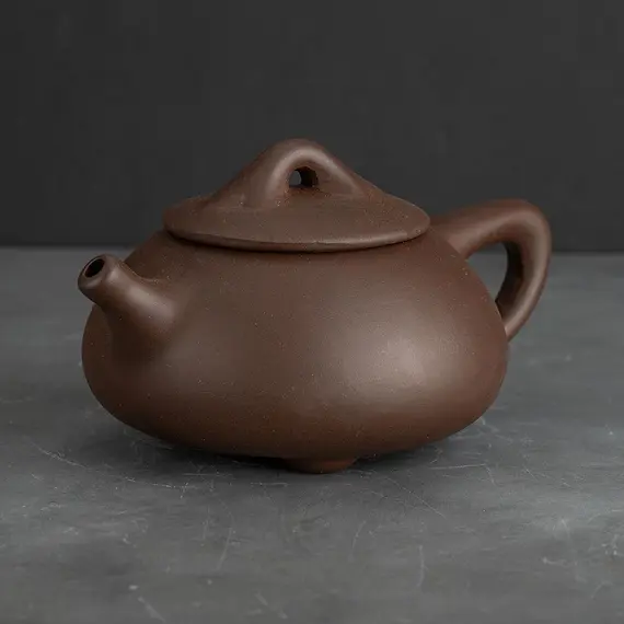 Чайник глиняный темно-коричневый 170 мл оптом в BestTea, фото , изображение 3