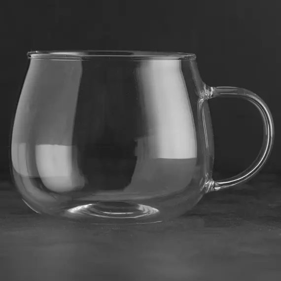 Кружка стеклянная, 450 мл оптом в BestTea, фото , изображение 2